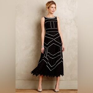 Anthropologie Leifsdottir Tasman Midi Dress, Size 6